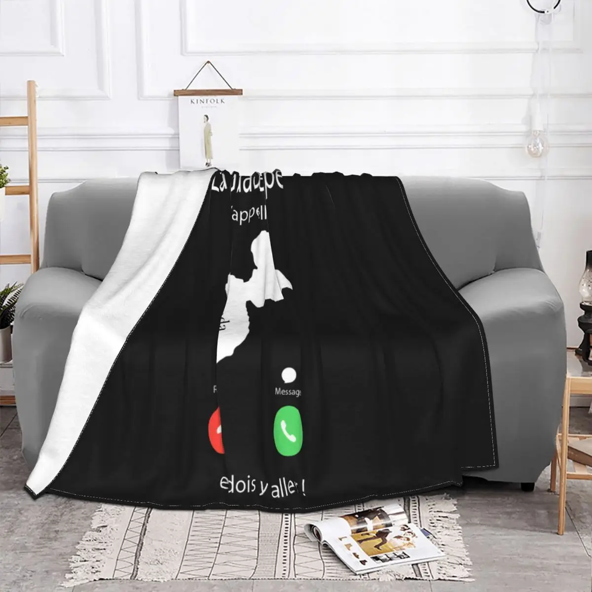 Homme La Guadeloupe Mappelle Gwada Dom Tom Мужское милое одеяло с рэп-принтом для отпуска креативный