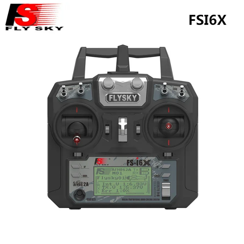 FLYSKY FS-i6X I6X 2.4G 10-канальный радиопередатчик AFHDS 2A с приемником X6B IA6B A8S IA10B IA6 для