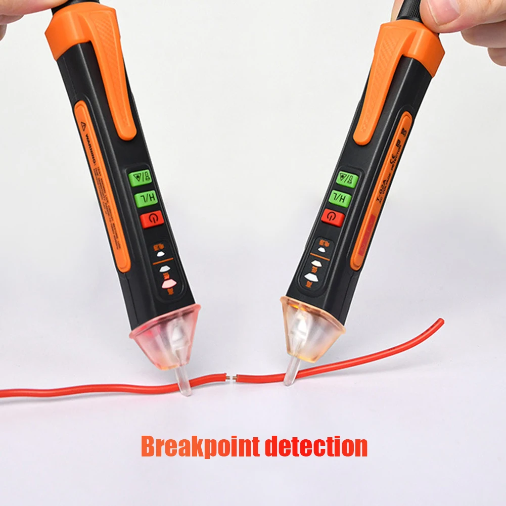 

Тестер напряжения, ручка, электрический индикатор, Бесконтактный детектор напряжения, стандартный светодиодный индикатор, тестер нулевого...