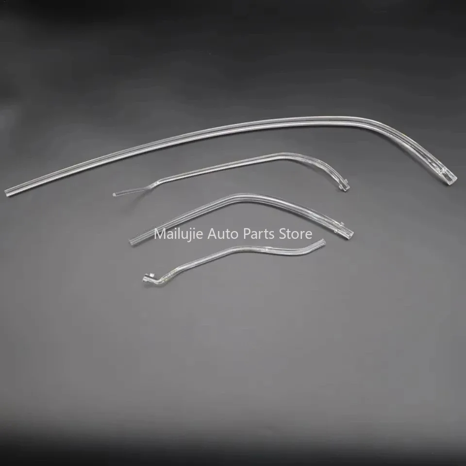 Фото НОВИНКА: Светодиодные трубки DRL для фар AUDI A4 B9 PA B10 2017-2019, акриловые трубки, светодиодные волокна №3