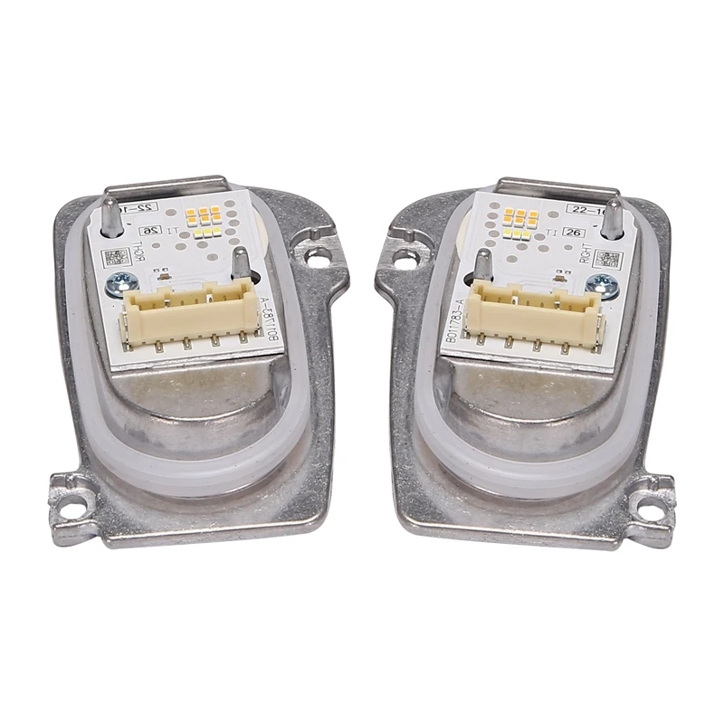 

2X New Full LED Headlight DRL Daytime Running Light Module Lightsource Unit For - A3 S3 2018 8V0998473A 8V0998474A
