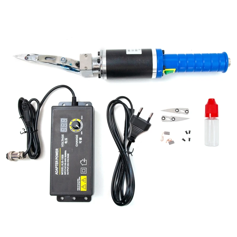 

Электрические ножницы, практичные сверхмощные резаки для шитья тканей, Ковров, ПВХ кожи, режущие инструменты с мягким захватом для шитья