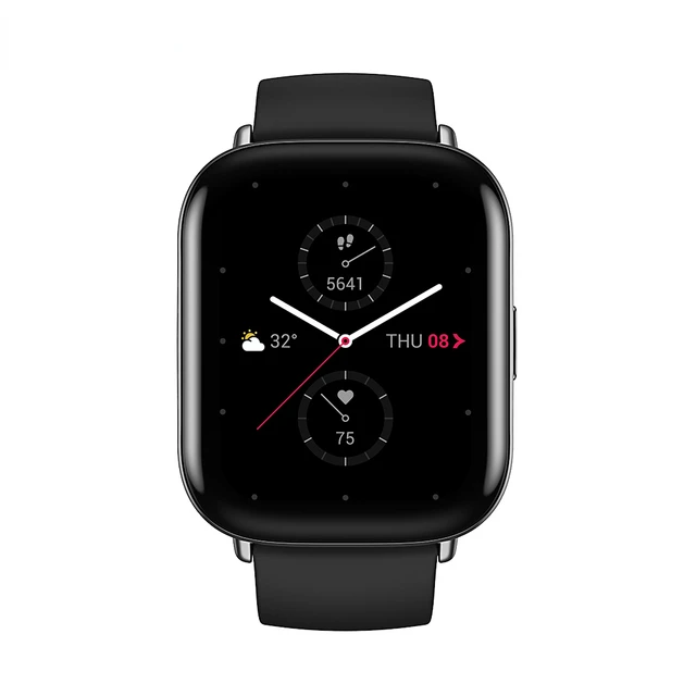 

Version Zepp E Square Smartwatch 5ATM Water Resistant Smart Notification Always on Display Heart Rate Tracking
