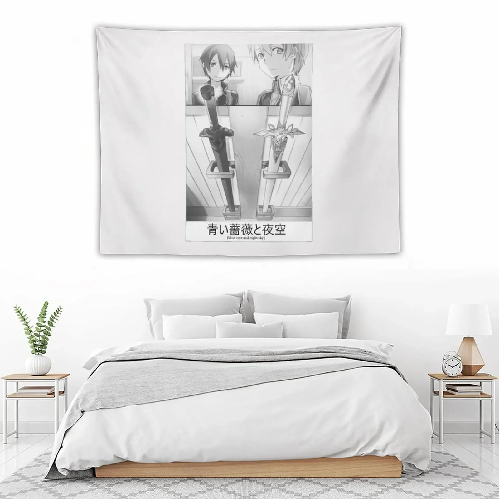 Меч искусство онлайн: алицинизация-голубая роза и ночное небо меч футболка