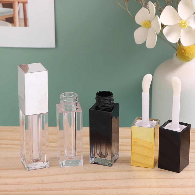 5 мл градиентный блеск для губ многоразовый тюбик с маслом бутылка глазури