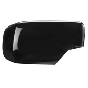 Right Passenger Gloss Black Side Rearview Door Mirror Cover Cap Fit for -BMW E46 3 Series 1998-2005 51168238376
