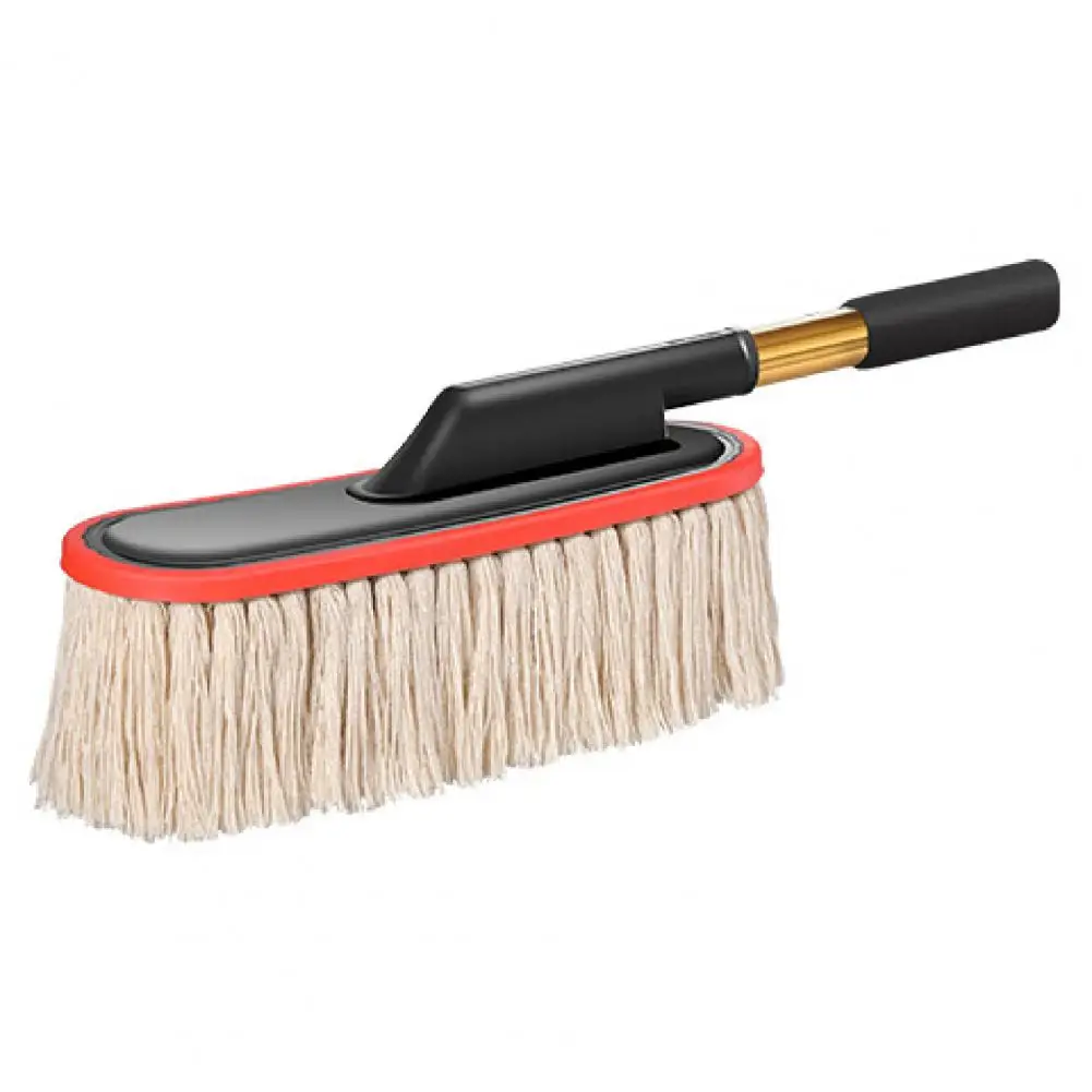 

Professional Car Wash Mop Solid Color Brush Soft Cotton Thread Cleaning Brush with Extendable Handle with Extendable Handle