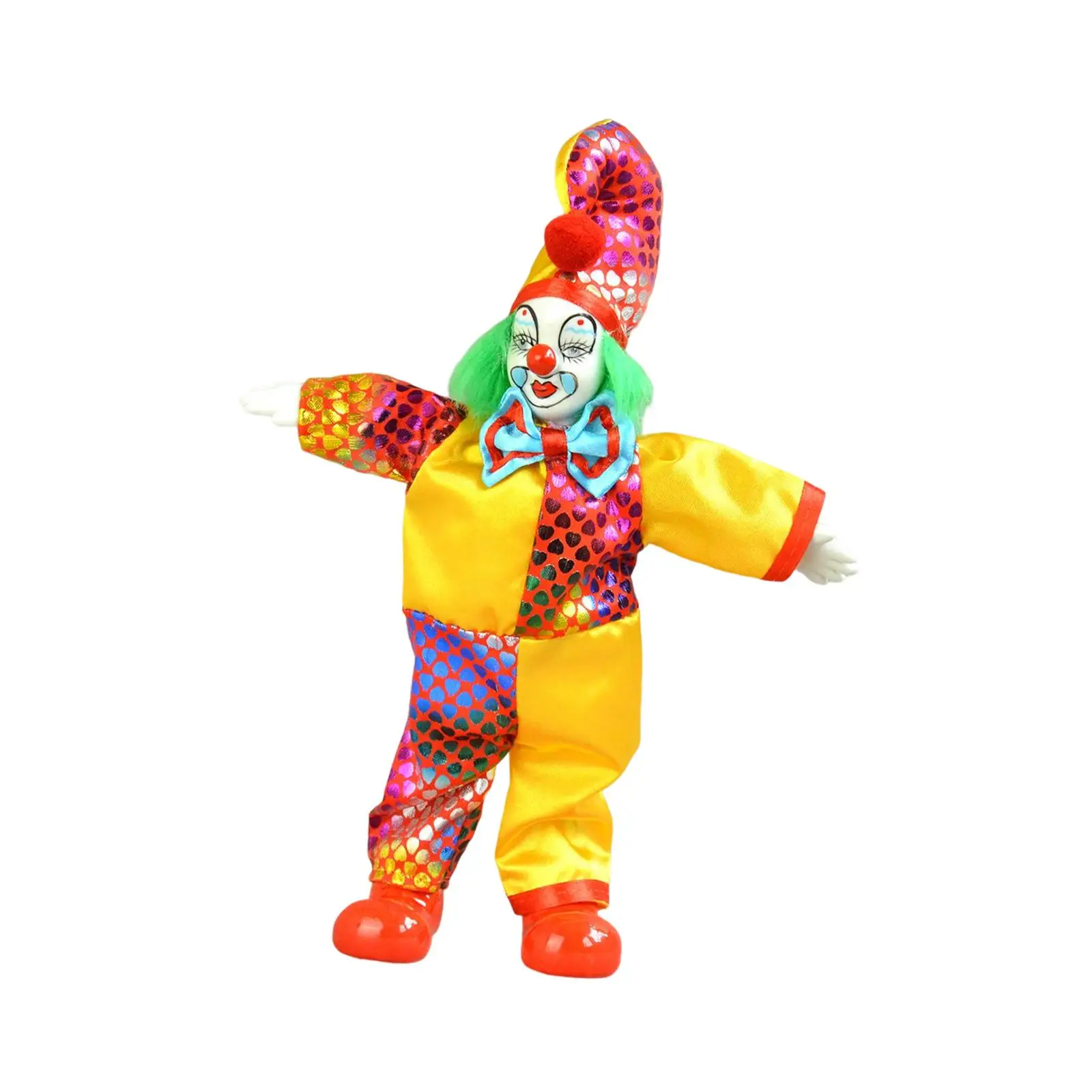 

Кукла-клоун с нарядами, украшения для стола, забавный подарок, сувениры для вечерние