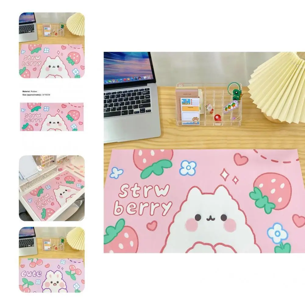 

Practical Laptop Pad Smooth Rubber Mouse Pad Calculator Mouse Pad for Office Keyboard Mat