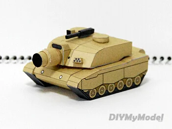 

Набор бумажных моделей для творчества DIYMyModeI Q tank fv4034 Challenge er2, игрушка ручной работы, пазлы, подарок, реквизит из фильма