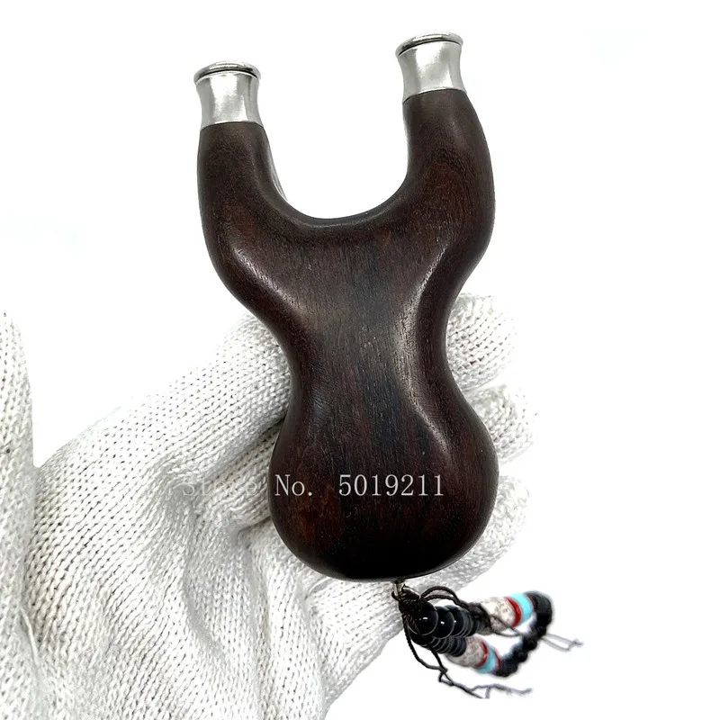 

Hunting High-power Catapult Pure Solid Wood Handle Slingshot Using Flat Rubber Band for Shooting Game Tools
