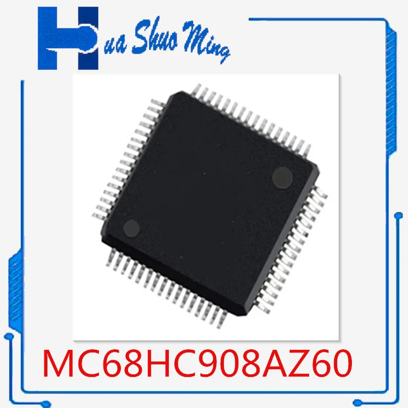 

2 шт./партия MC68HC908AZ60CFU 2J74Y MC68HC908AZ60 MC68HC908 QFP64