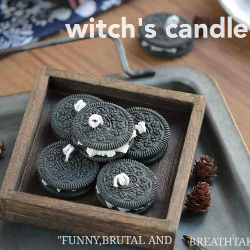 Ароматические свечи печенье Oreo для детей украшение дня рождения свадьбы Vela Aromatica