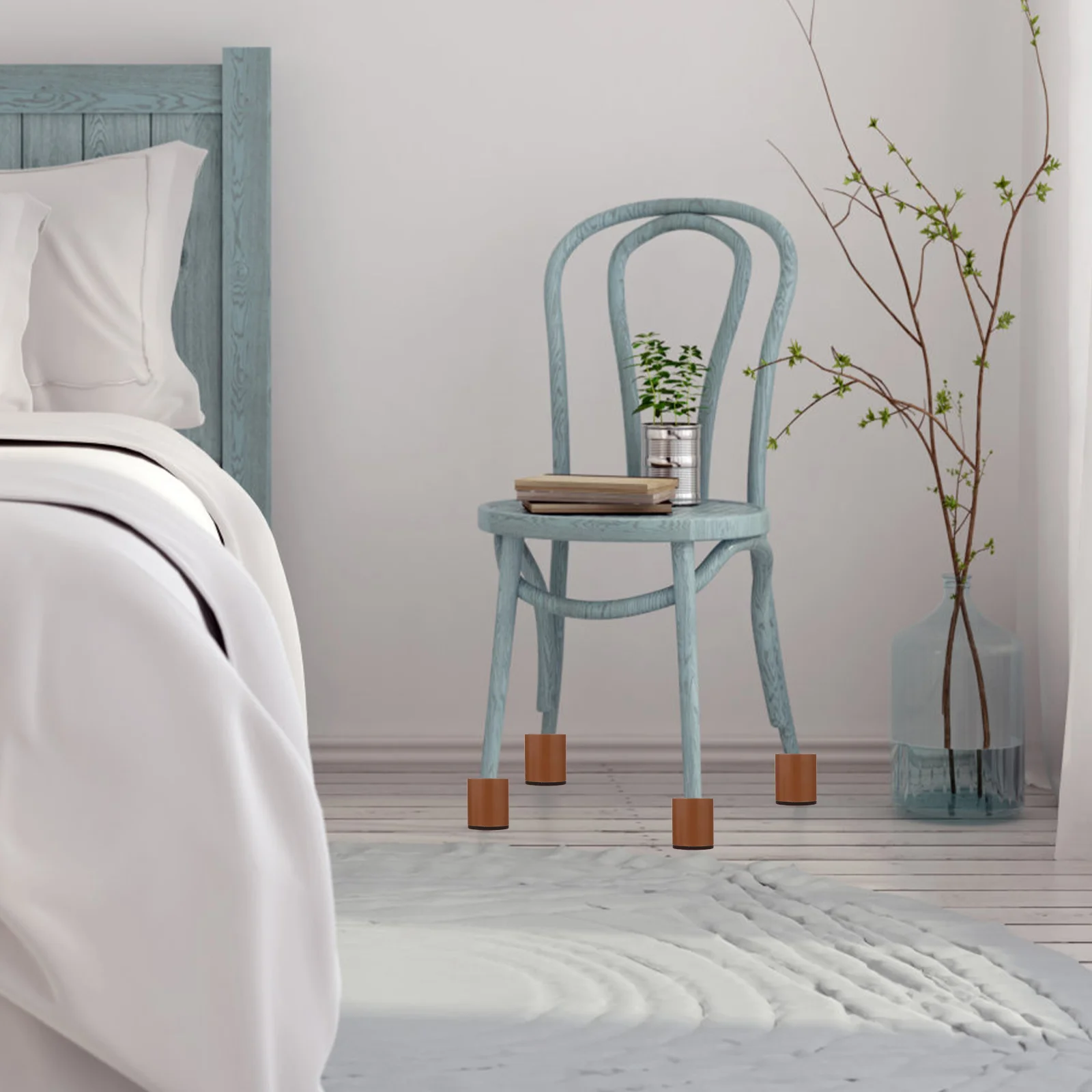 2 шт. коврик для стола стула ножки рукав подставка кровати круглая ножка