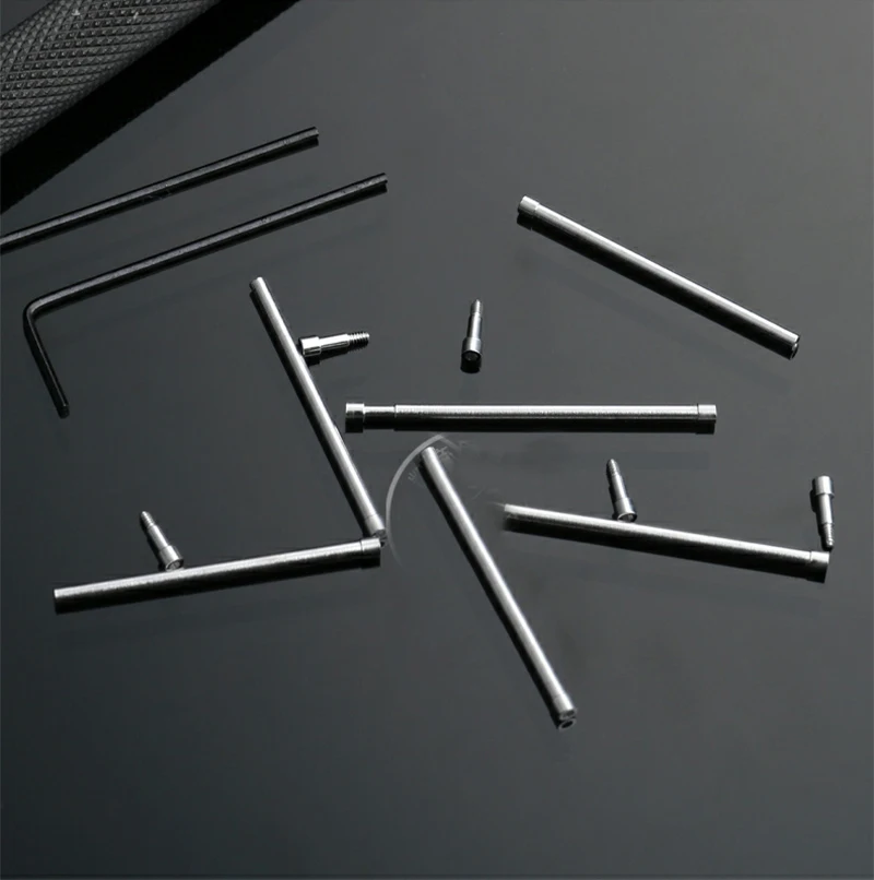 Свинцовый винт для Blancpain 50 fathoms 5025 5015 22 мм 23 мужской шатун из нержавеющей стали с