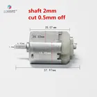 7 мм D вал резки FC140 Автомобильный Дверной двигатель плоский Вал зеркало заднего вида складной двигатель, рулевая угловая пробка двигателя для Toyota Honda