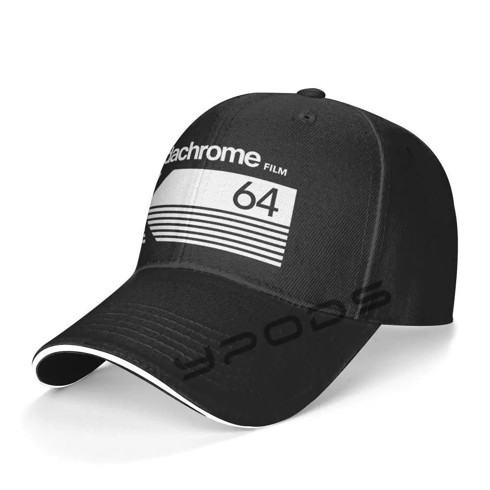 

Men's Bomber Hats Punk Kodak Kodachrome Logo Photographer For For Men's Women's Hat Baseball Snapback Cap Trucker Hat