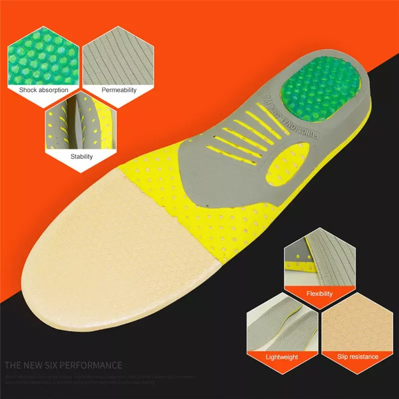 Orthopedic Insoles Orthotics flat foot Health Sole Pad for Shoes insert Arch Support pad for plantar fasciitis Feet Care