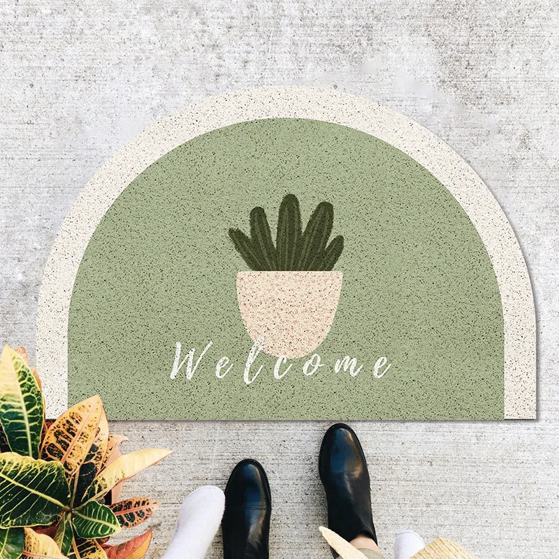 

New doormat, silk ring, doormat, doormat, doormat, doormat, household doormat, carpet, quick drying, anti-skid doormat