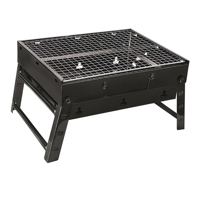 

Foldable Barbecue Grill Portable Barbecue Grill TableTop Barbecue Charcoal Grill Easy To Assemble Practical Outdoor Cooking