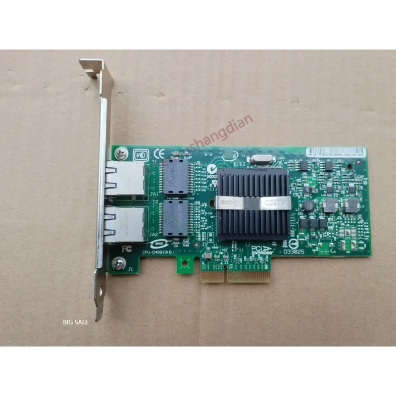ДЛЯ IBM 39Y6127 39Y6128 EXPI9402PT 82571 Двухпортовый электрический порт Гигабитная сеть