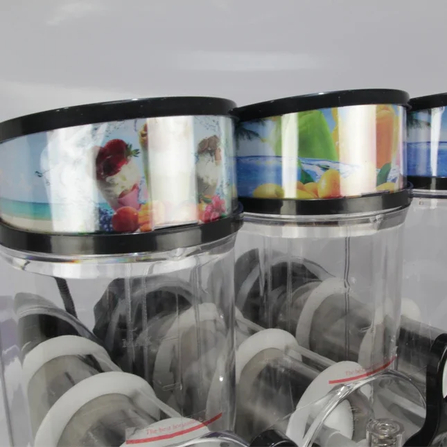 Бак 15л Машина для замороженных напитков приготовления слякоти Smoothie Slushee Цена