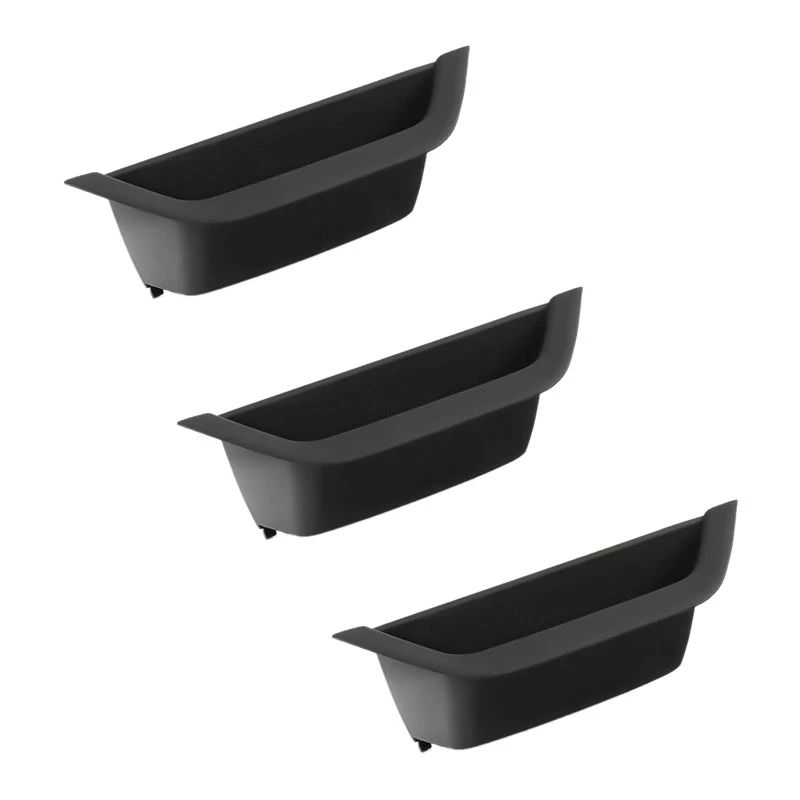 

3X Car Auto Interior Inner Door Handle Pull Trim Compatible For-Bmw F25 F26 X3 X4 2011-2017, Front Left Side,Black