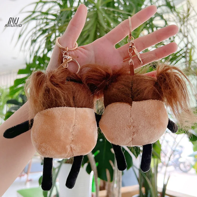 Креативные забавные длинные волосы искусственная плюшевая игрушка украшение