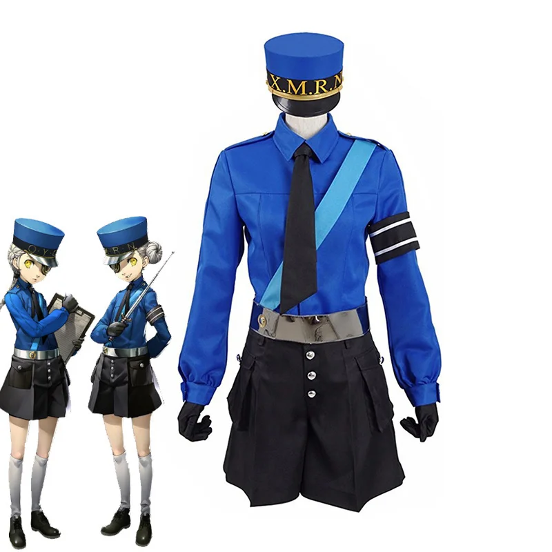 

Persona 5 Twin Prison Wardens Caroline and Justine Cosplay Costume Unisex Adult Outfits Halloween Carnival Uniform Custom Made