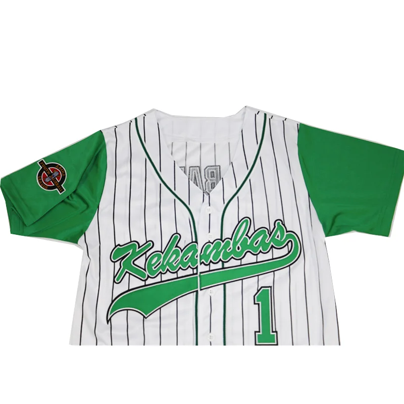 Baseball Jersey USA Kekambas 1 G-Baby Evans jerseys Sewing Embroidery High Quality Sports Outdoor White Black 2023 New