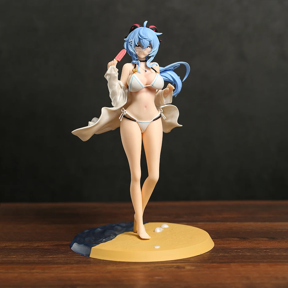 

Купальники Genshin Impact Ganyu, масштаб Ver 1/7, фигурка, Коллекционная модель, игрушка, подарок