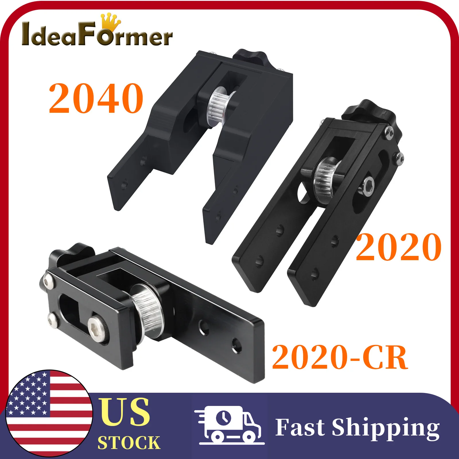 

2020/2040 X-axis натяжитель ремня ГРМ для 3D принтера CR-10 10S Ender 3