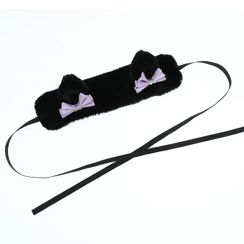 Повязка на голову с милыми кошачьими ушками красивый плюшевый головной убор