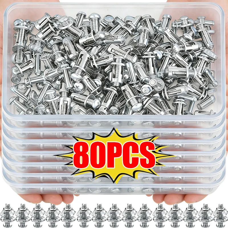 

Расширители-гайки из нержавеющей стали Petal Screw Jack 80 шт.