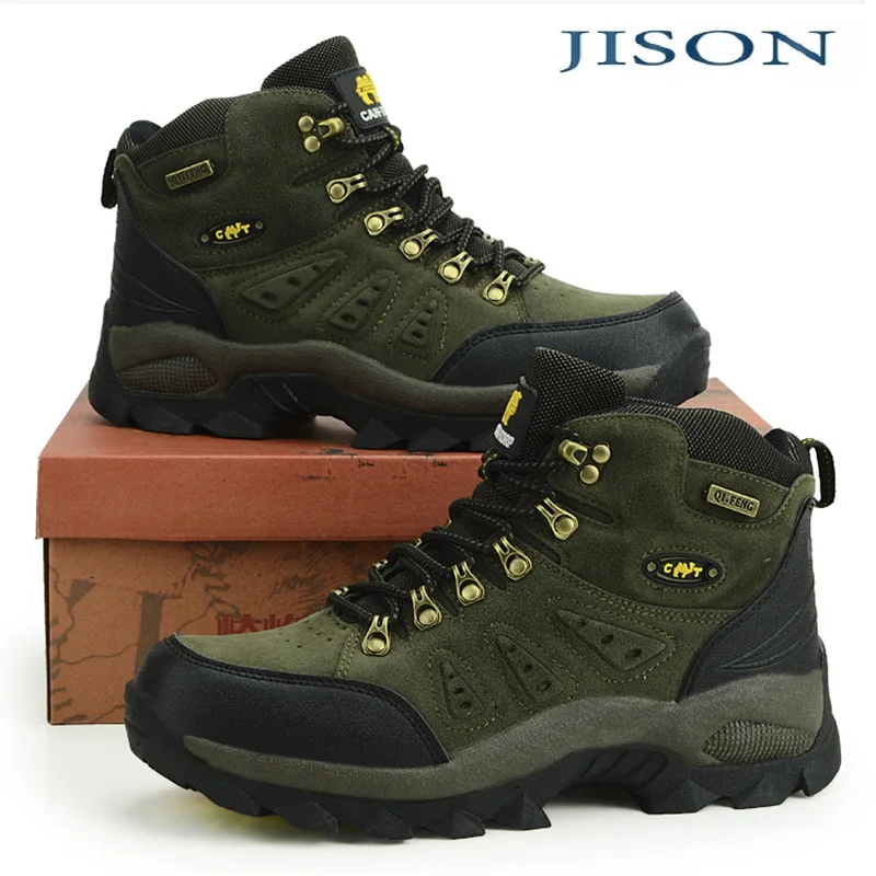 

Outdoor Waterproof Hiking Boots Men Women Trekking Shoes Walking Climbing Hiking Shoes Mountain Sport Boots Hunting Men Sneakers