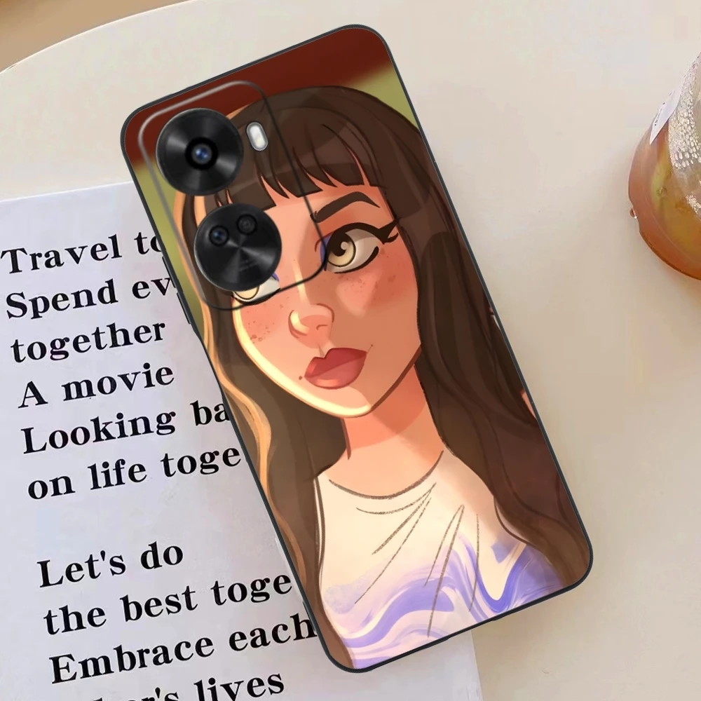 Милый чехол для мобильного телефона с изображением Марии бегеры Huawei Nova 12 11 10 9 8 7 Pro