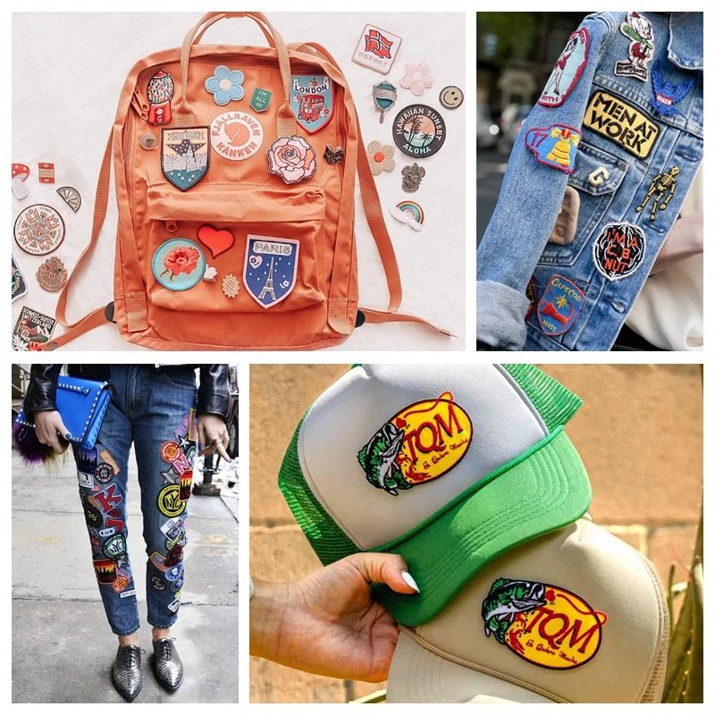 10/20/30/40/50 шт. термоклейкие нашивки для одежды