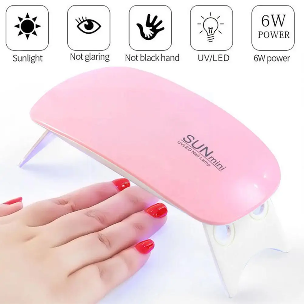 

Mini Nail Dryer Machine Nails Lamp Led Light machine White Nail Manicure Tools Sensor Smart Lamp J4L7