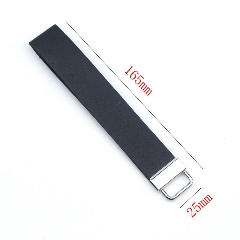 

Fashionable and trendy outdoor sports keychain accessories PU fabric leather wrist strap
