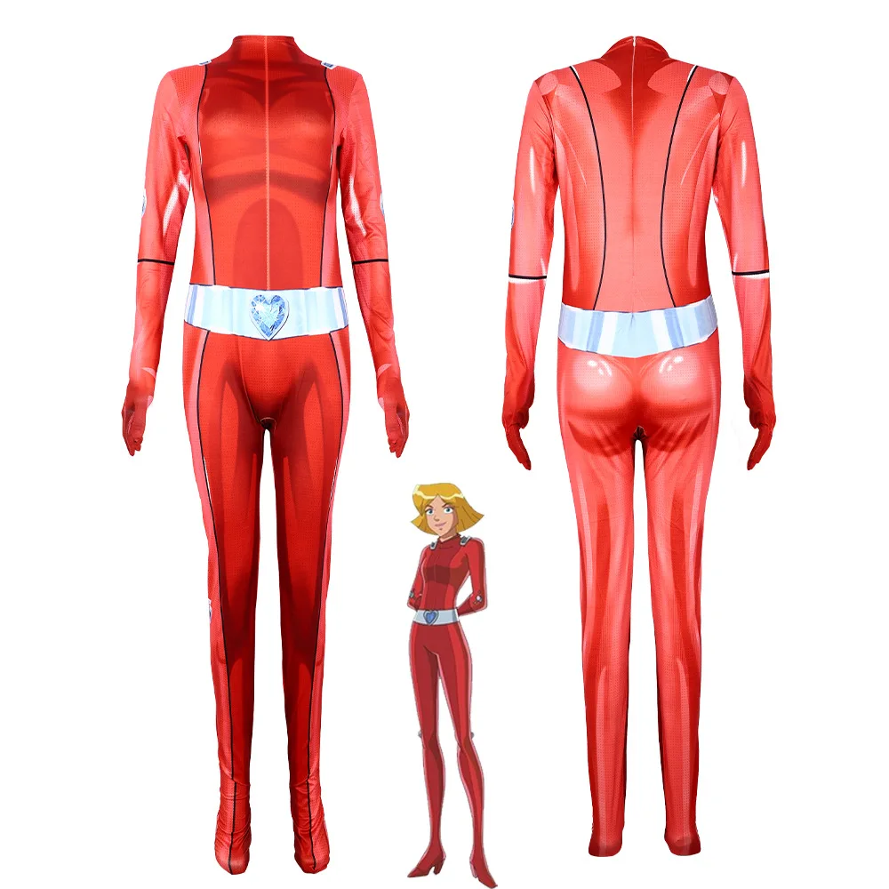 Женский костюм косплея из аниме полностью спайз