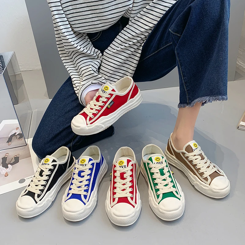 

Кроссовки женские с круглым носком, повседневная обувь, эспадрильи, криперы на платформе, дышащие, клоги, лето-осень 2022