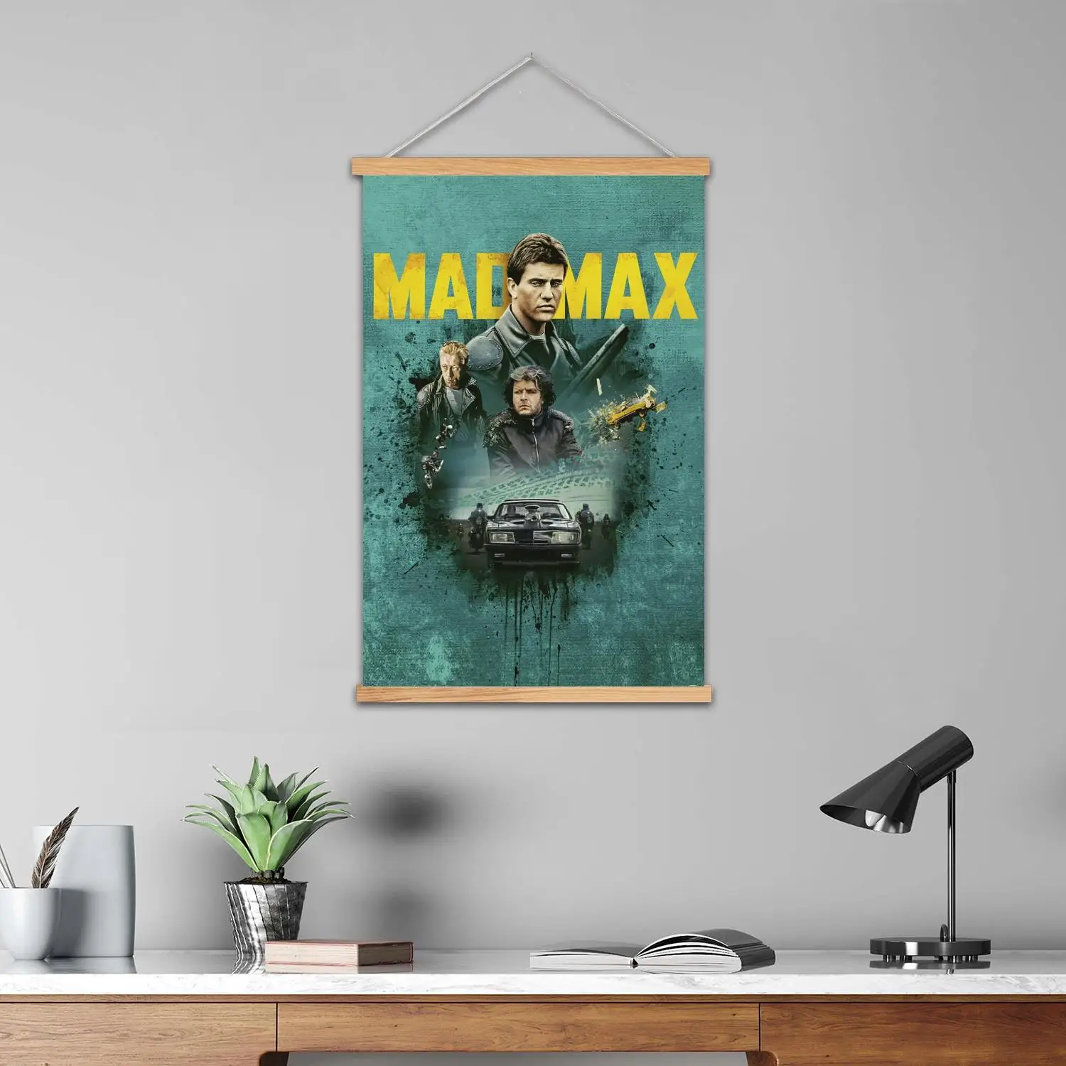 Фото Безумный Макс, настенная живопись в рамке, холст, художественный постер, настенное искусство, современная семья, декор для спальни, постеры, декоративная живопись №4