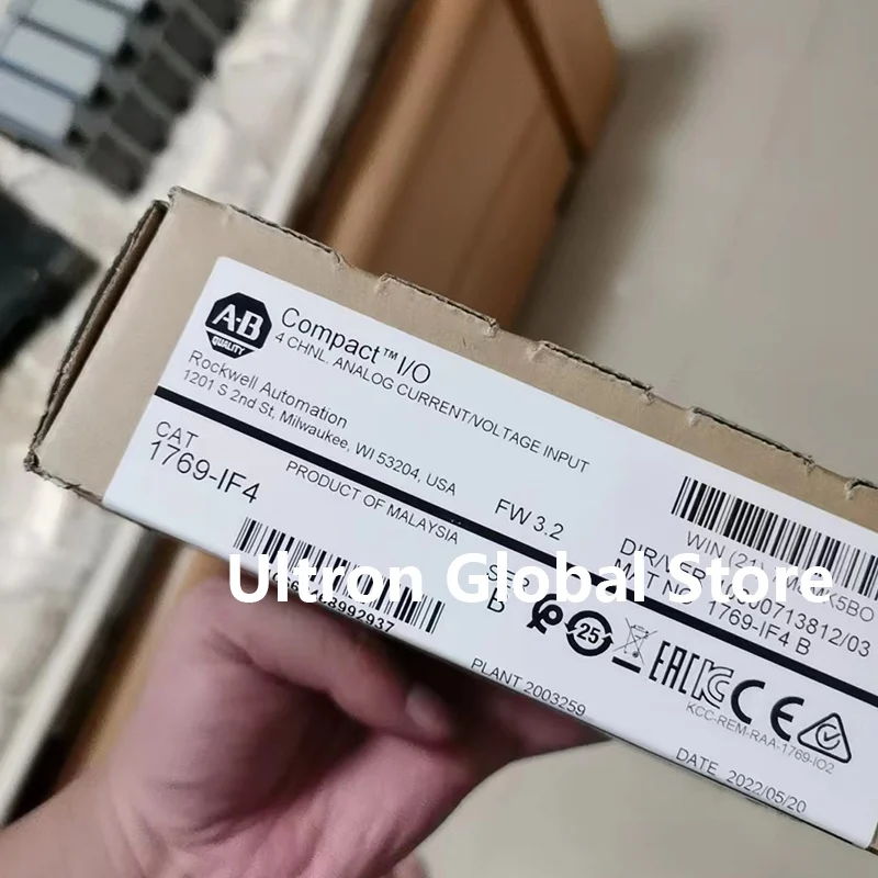 

1769-IF4 1734-IR2 Allen Bradley CompactLogix PLC 4 Channel Analog Input Module Original In Stock