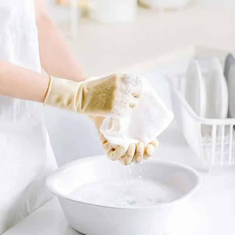 

CHAHUA Gloves - The Ultimate Kitchen Waterproof Solution for Laundry and Household Cleaning Needs