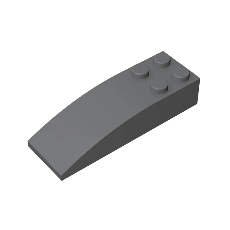 

10Pcs MOC 44126 Brick Curved 6 x 2 Compatible Particles Assemble Building Block Parts DIY puzzle Kid Toy Gift