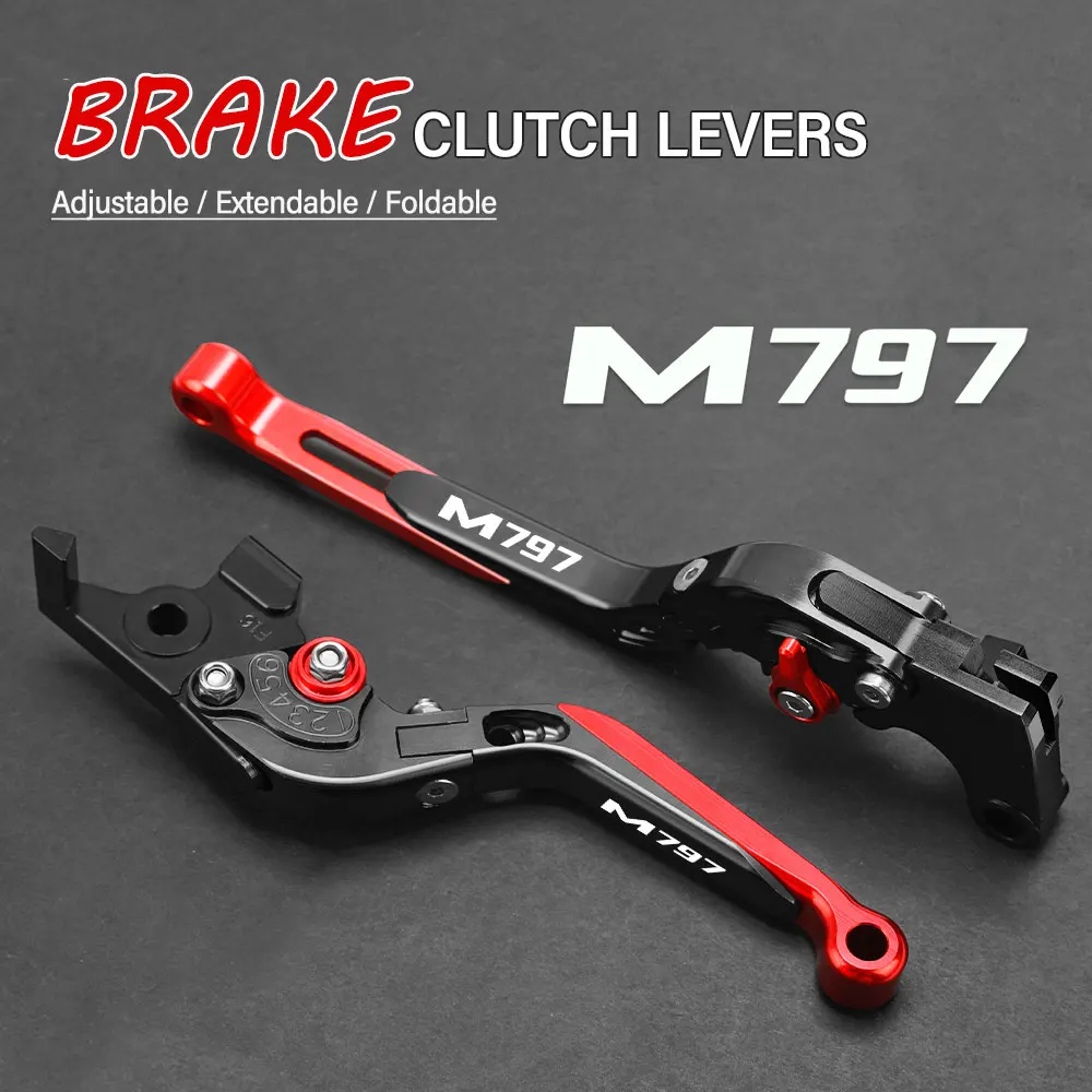 

Для DUCATI M797 2017 2018 2019 мотоциклетный ручной тормоз сцепление Регулируемые рычаги Ручка складной выдвижной Рычаг Ручка складной