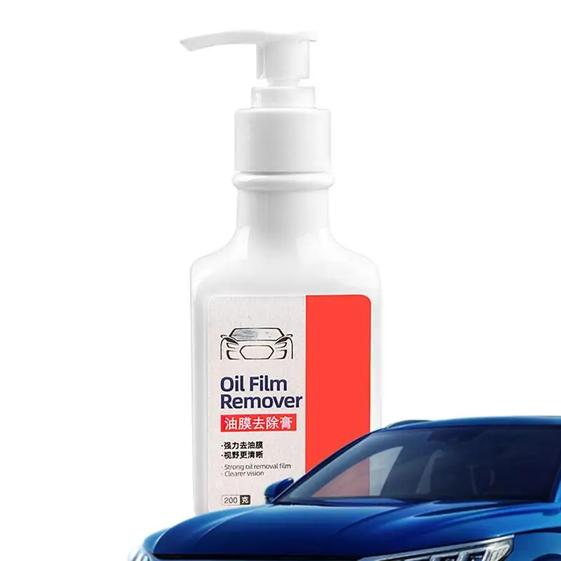 

Car Glass Oil Film Remover Rainproof Agent Anti Fogging Spray Sticker Mark Remover Stain Cleaner Car Cleaning Accessories