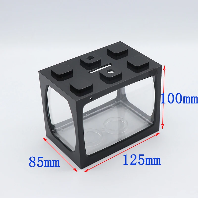 Дешево Мини-аквариум для рептилий со светодиодной подсветкой