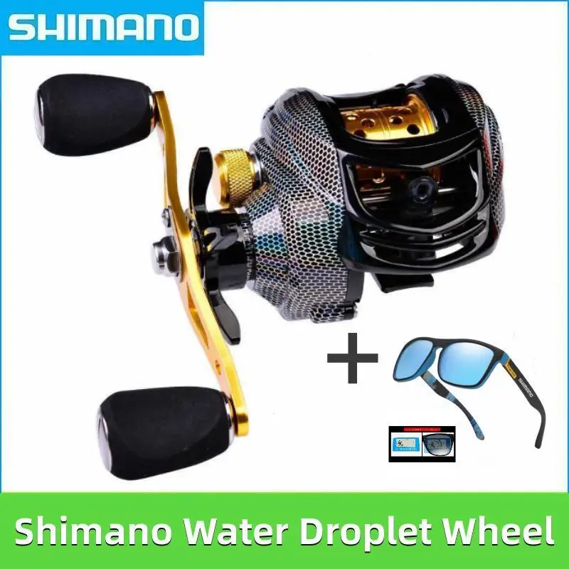 Shimano 7.2:1 Micro Object Fishing Droplet Wheel, Remote Drop, Explosion-proof Wire, Light Weight, Smooth Outlet