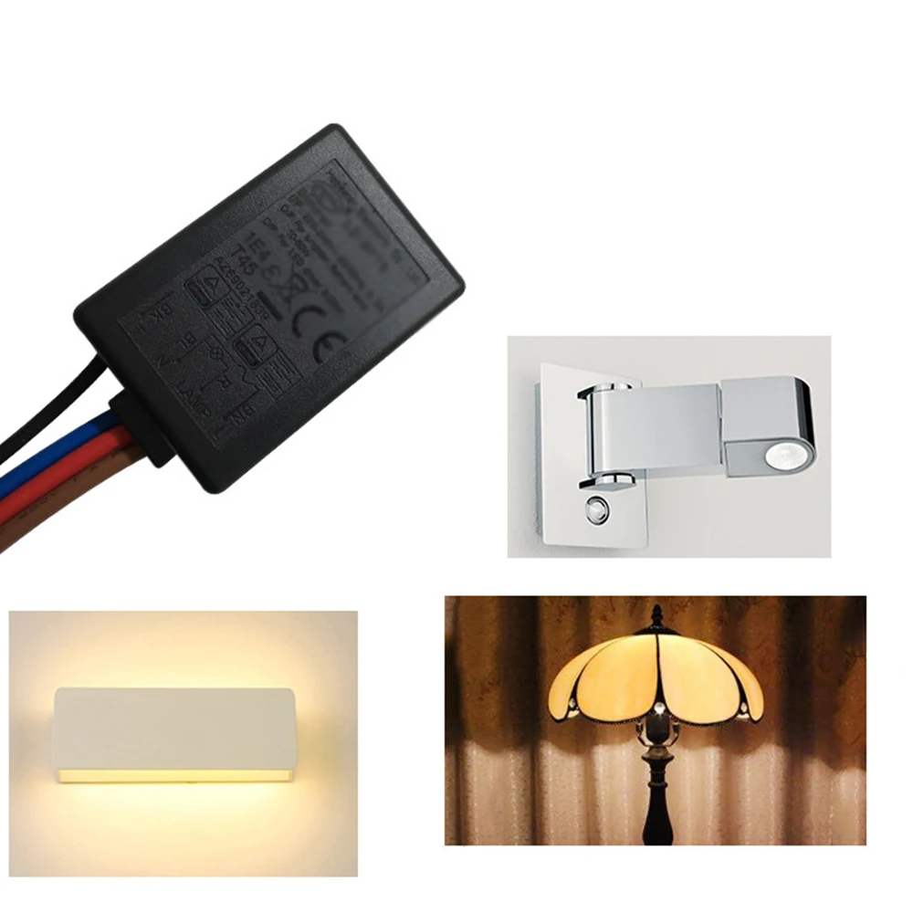

AC220-240V Build-in 3 Way Finger Touch Dimmer 25-150W For Tungslen Filament Lamp 3-25W LED Light